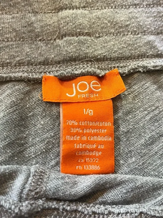 Joe Fresh Gray Drawstring A-Line Skirt - Picture 5 of 5
